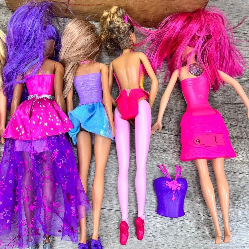 Lot If 6 BARBIE DREAMTOPIA Princesses Collection‎ Good Condition